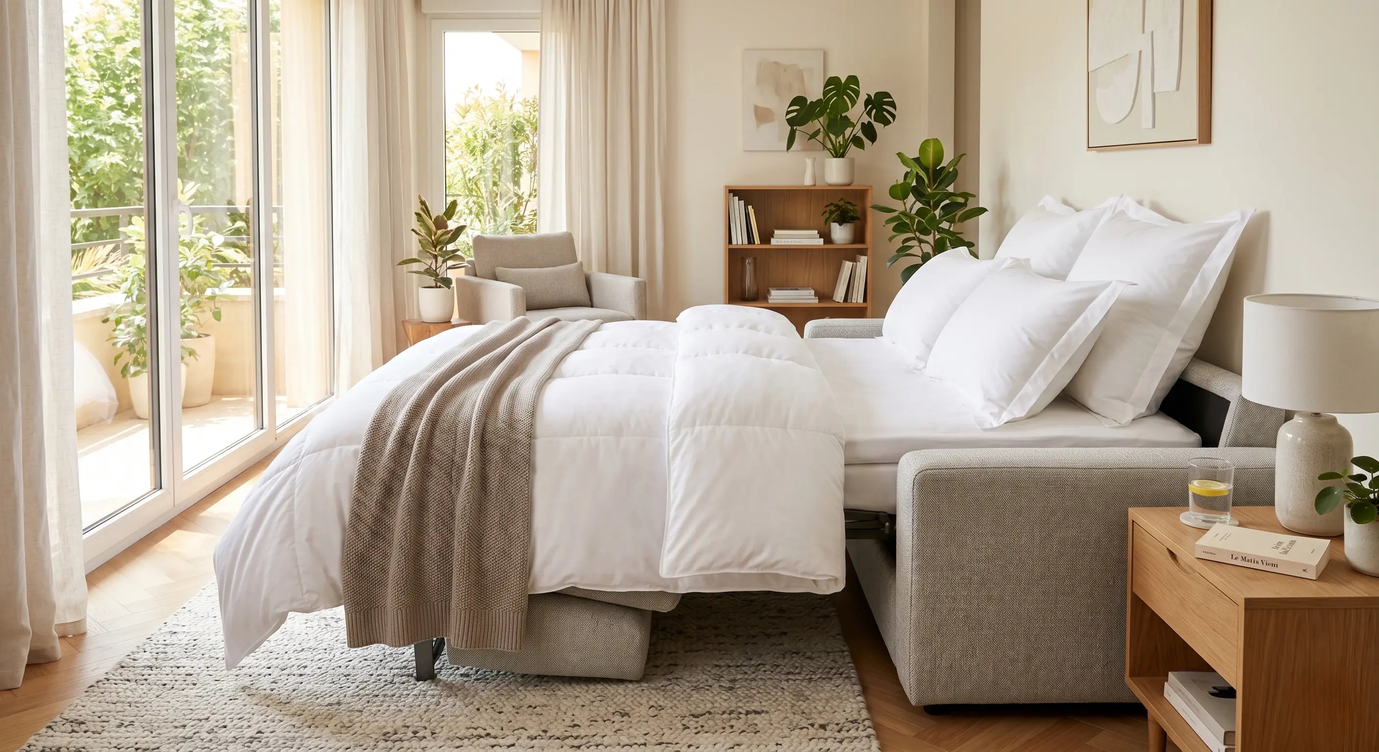 Améliorez le confort de votre sofa convertible et transformez-le en un véritable lit 5 étoiles