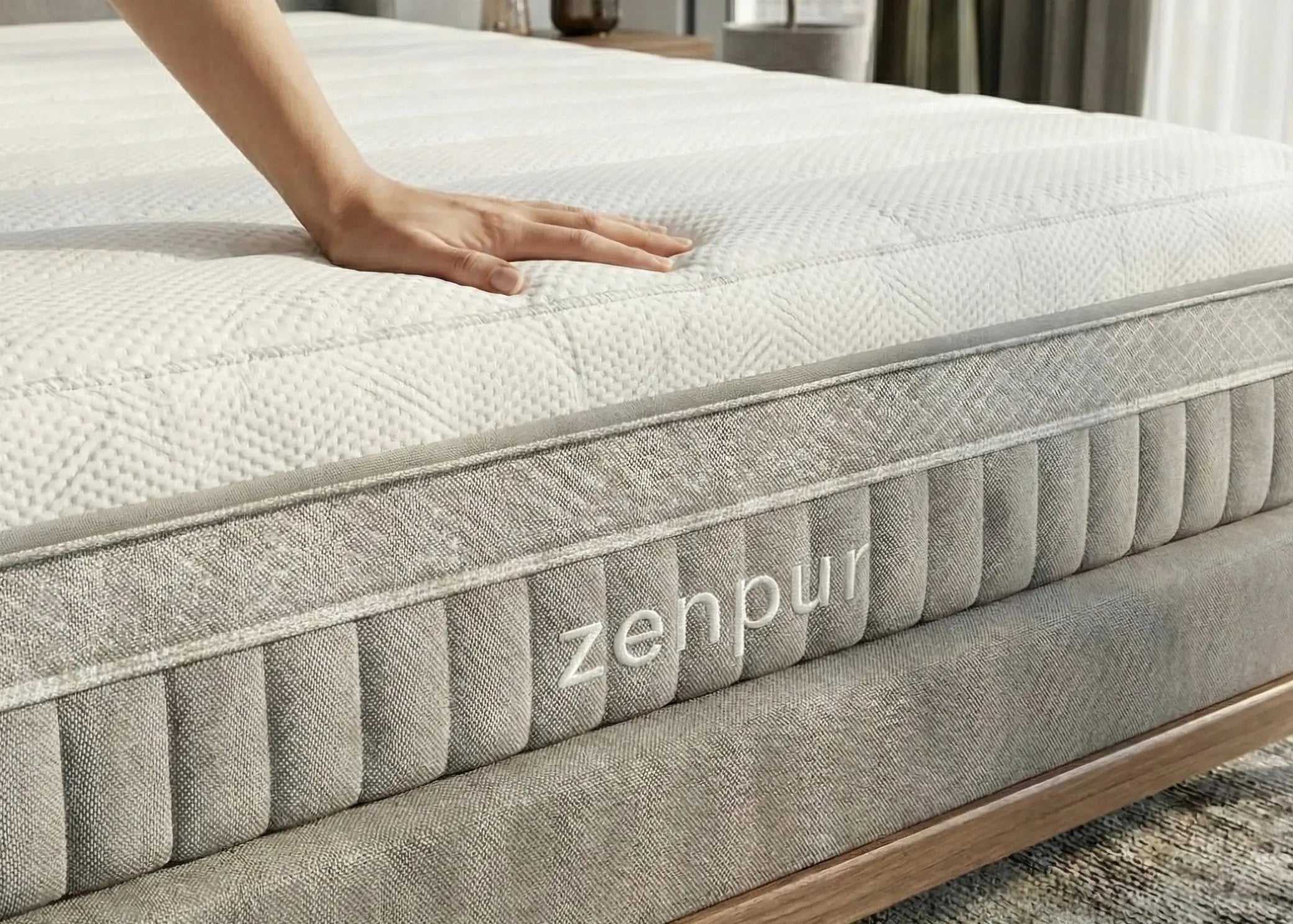 Matelas hybride à mémoire de forme : 7 avantages pour un sommeil réparateur et confortable ZenPur