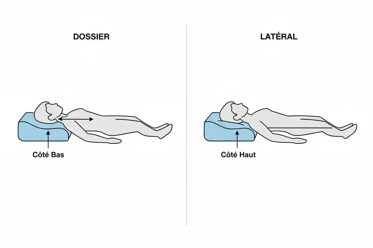 Sens oreiller ergonomique : Dans quel sens le mettre pour bien dormir ? ZenPur