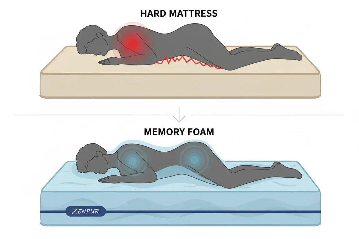Dormir sur le côté : matelas ferme ou matelas accueillant pour les épaules et les hanches