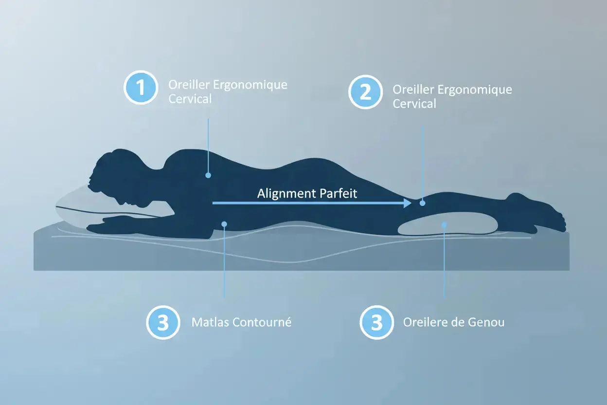 Pourquoi le côté est la meilleure position pour dormir (et comment l'optimiser) ? ZenPur