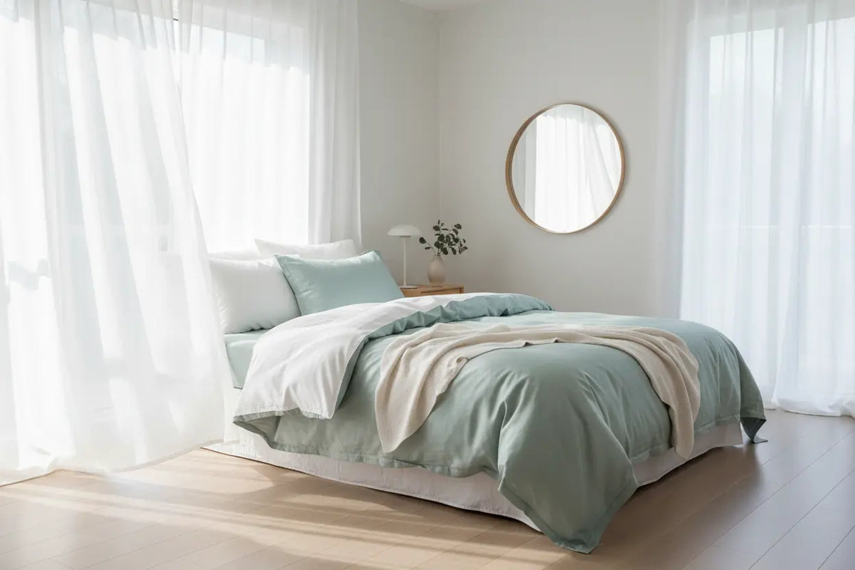 Découvrez quelle matiere drap pour l'ete choisir pour des nuits fraîches avec le bambou ZenPur