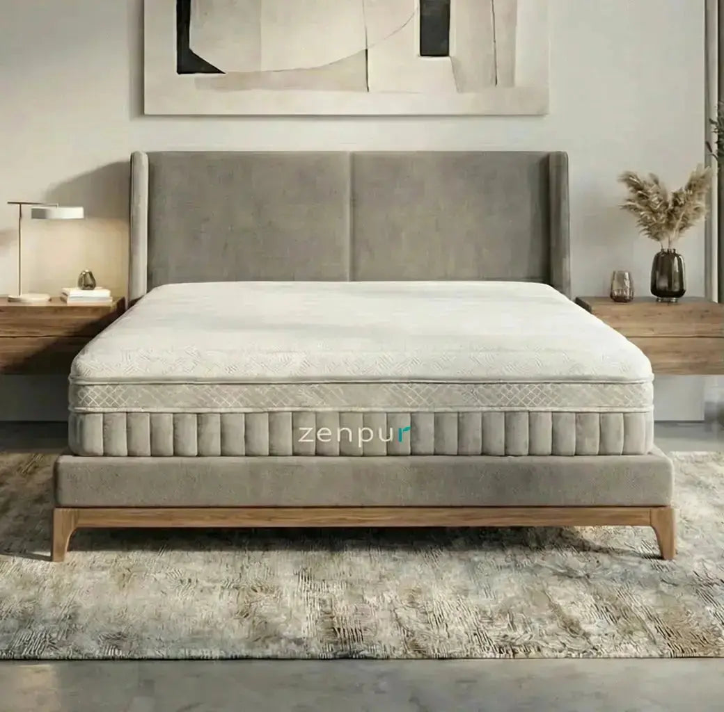 Matelas Hybride Mémoire de Forme Visco Aircell® Elite - Qualité Premium ZenPur