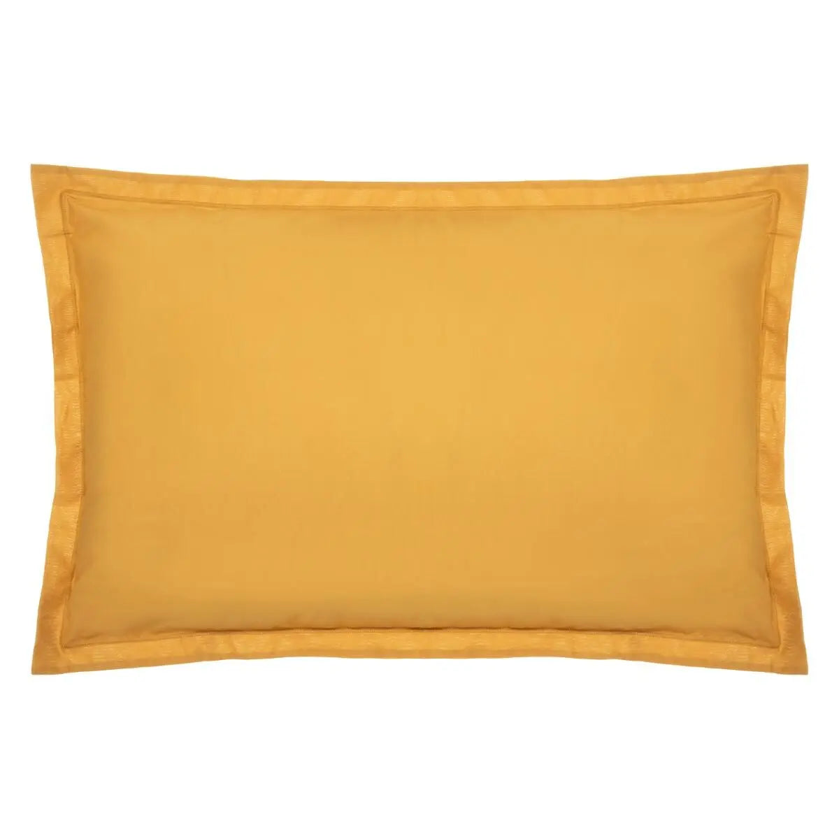 Taie d'Oreiller Coton Jaune Moutarde - 50x70 cm ZenPur