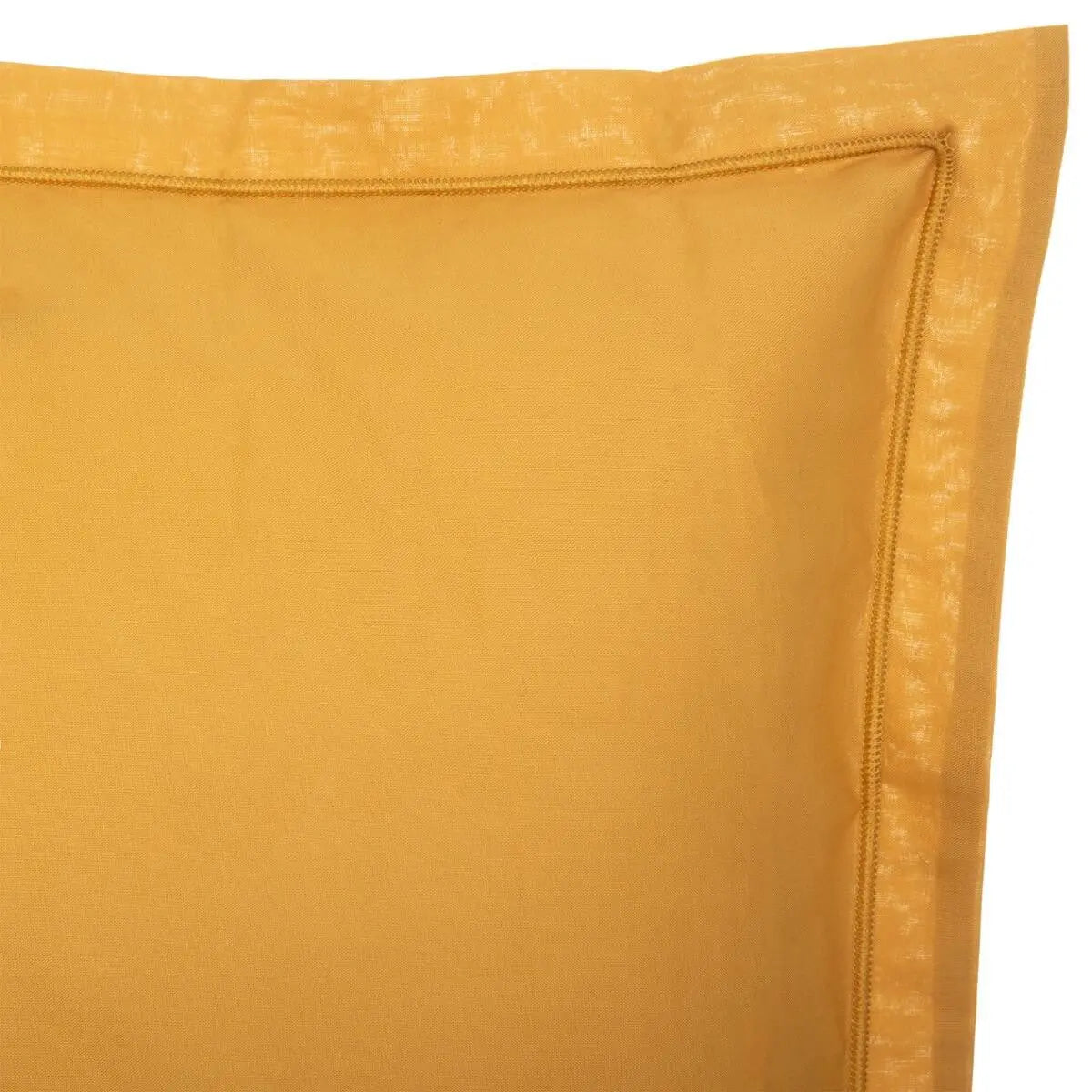 Taie d'Oreiller Coton Jaune Moutarde - 50x70 cm ZenPur