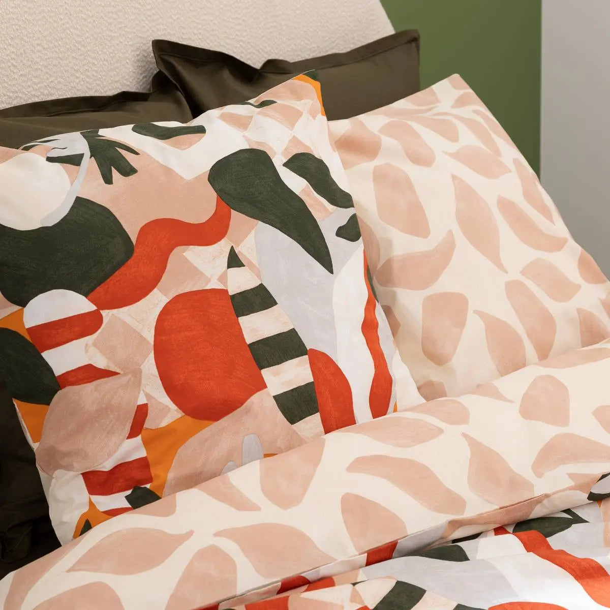 Parure de lit imprimée Multicolore Atisi - 240x220 cm ZenPur