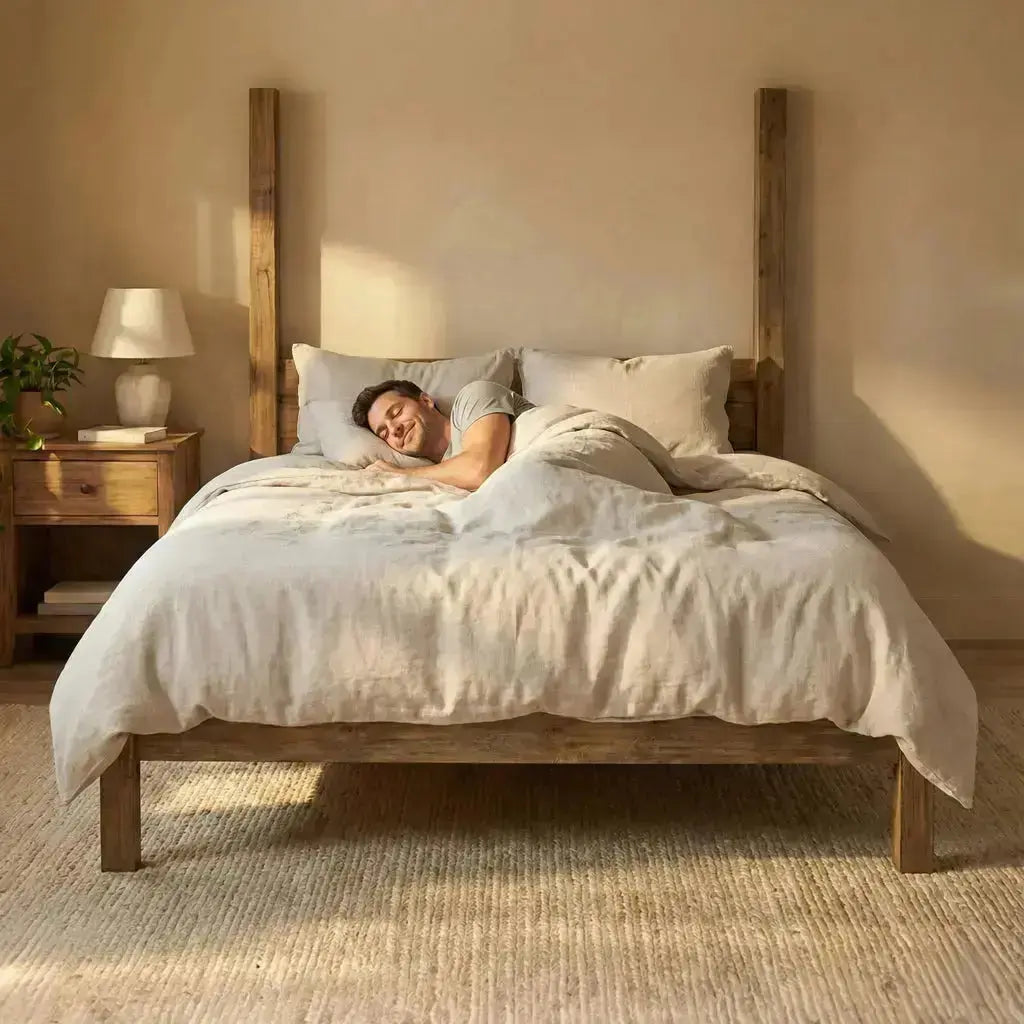 Pack 1 Couette 4 Saisons + 2 Oreillers Mémoire de Forme PLAT ZenPur