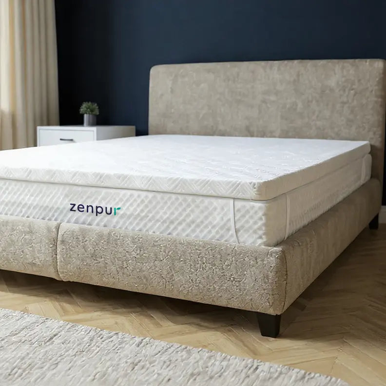 Surmatelas Mémoire de Forme ZenPur – Confort Moelleux & Soutien Orthopédique ZenPur