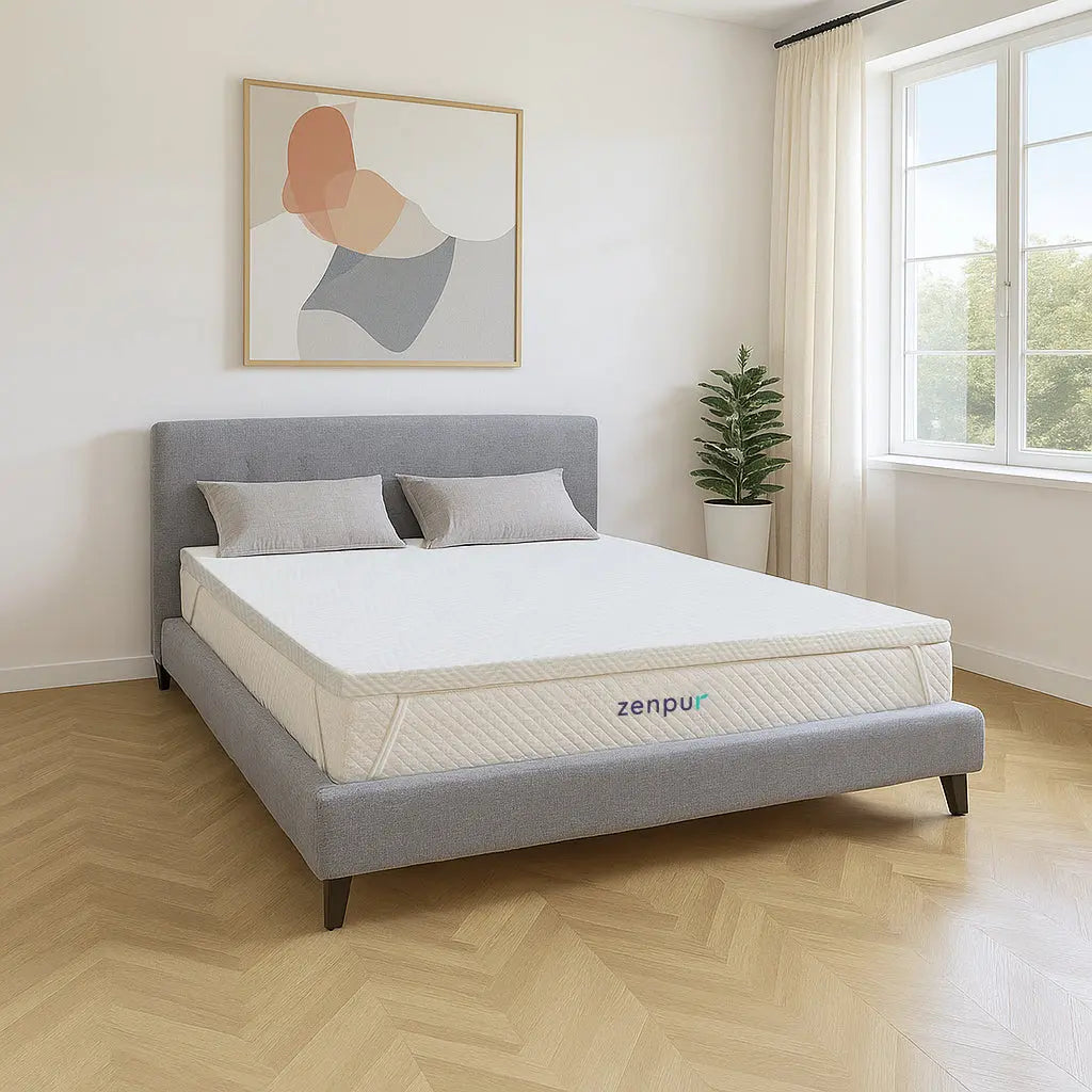 Surmatelas Rafraichissant ZenPur - Mémoire de Forme & Technologie Cool Touch ZenPur