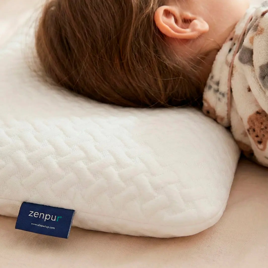 Oreiller Enfant Plat Mémoire de Forme - 3 à 5 ans (40 x 60 cm) ZenPur