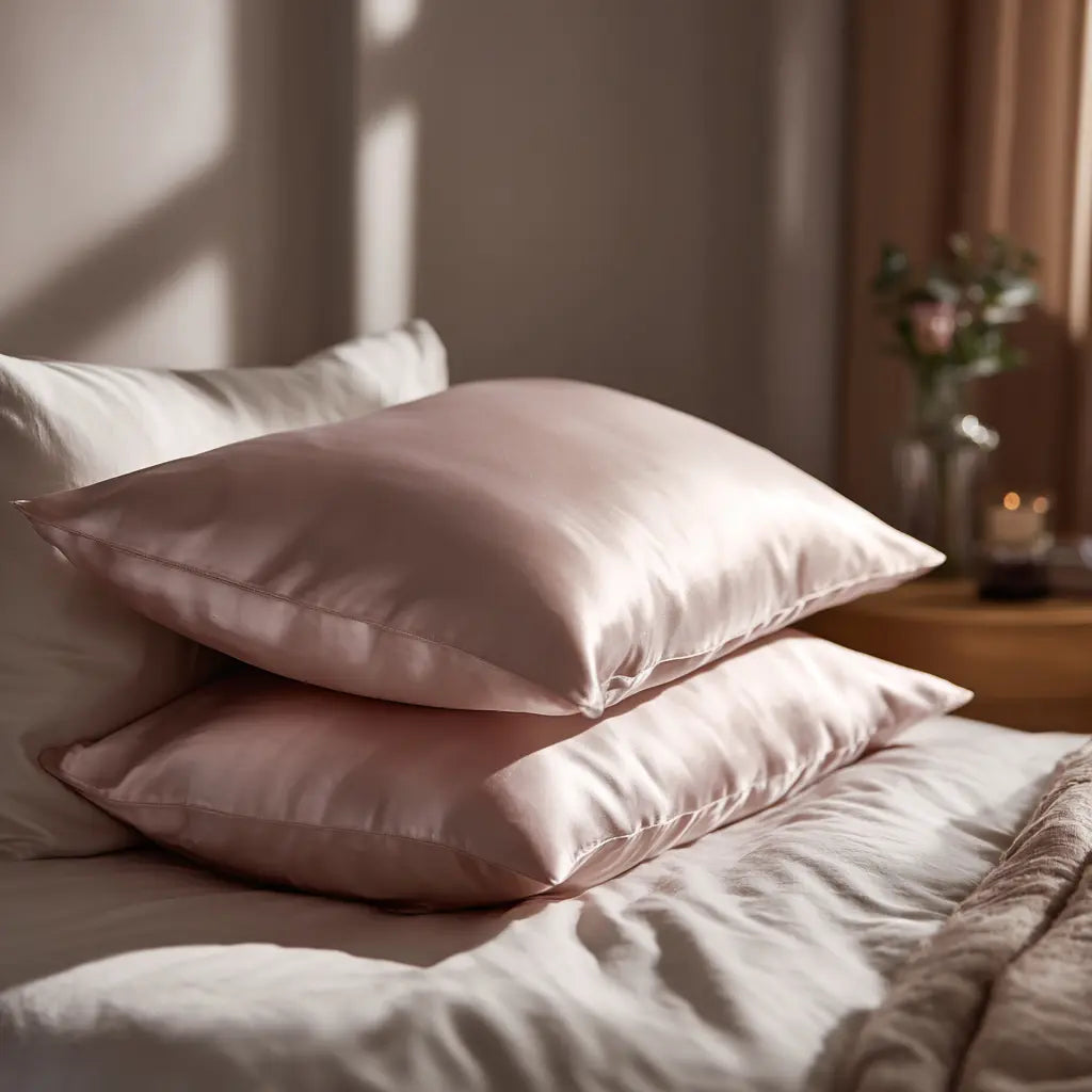 Taie d'Oreiller en Soie Rose 100% murier - 50x70 ZenPur
