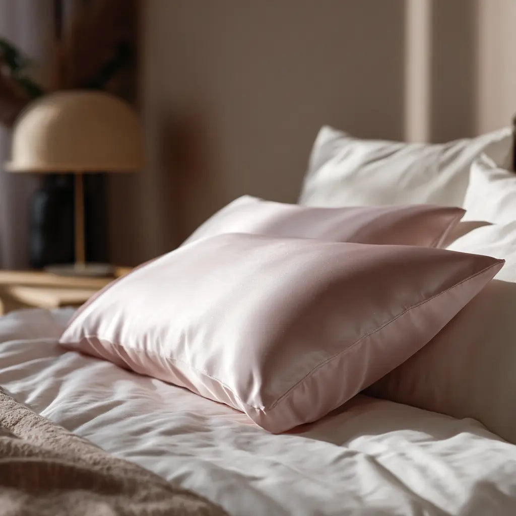 Taie d'Oreiller en Soie Rose 100% murier - 50x70 ZenPur