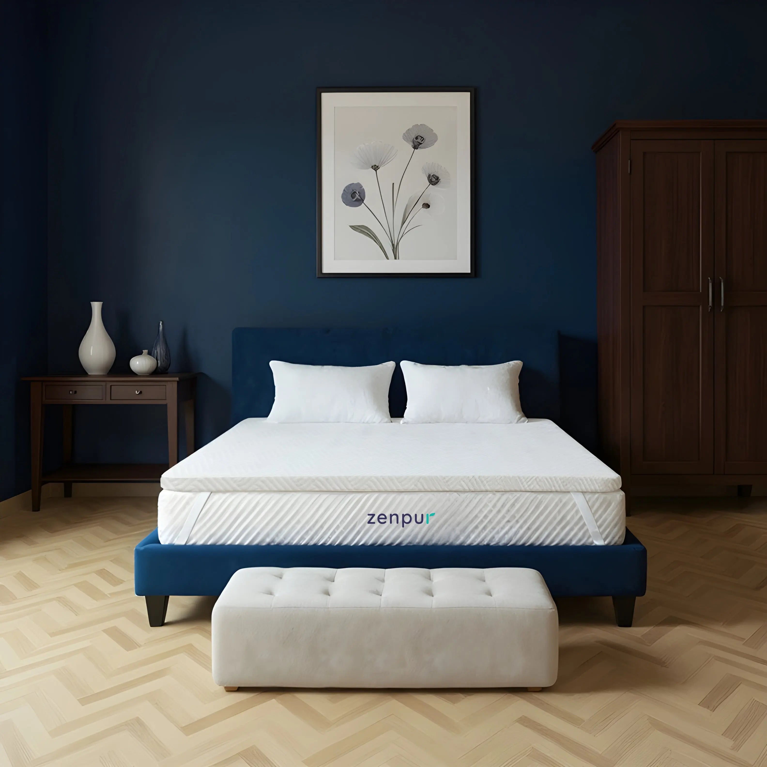 Surmatelas Rafraichissant ZenPur - Mémoire de Forme & Technologie Cool Touch ZenPur
